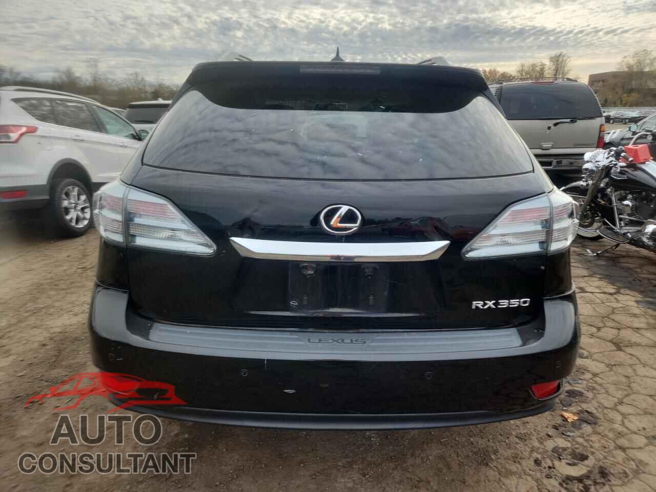 LEXUS RX350 2012 - 2T2BK1BA8CC143671
