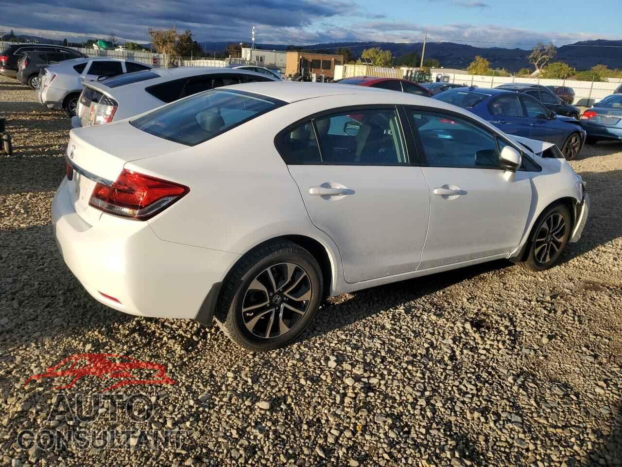 HONDA CIVIC 2013 - 19XFB2F96DE224263