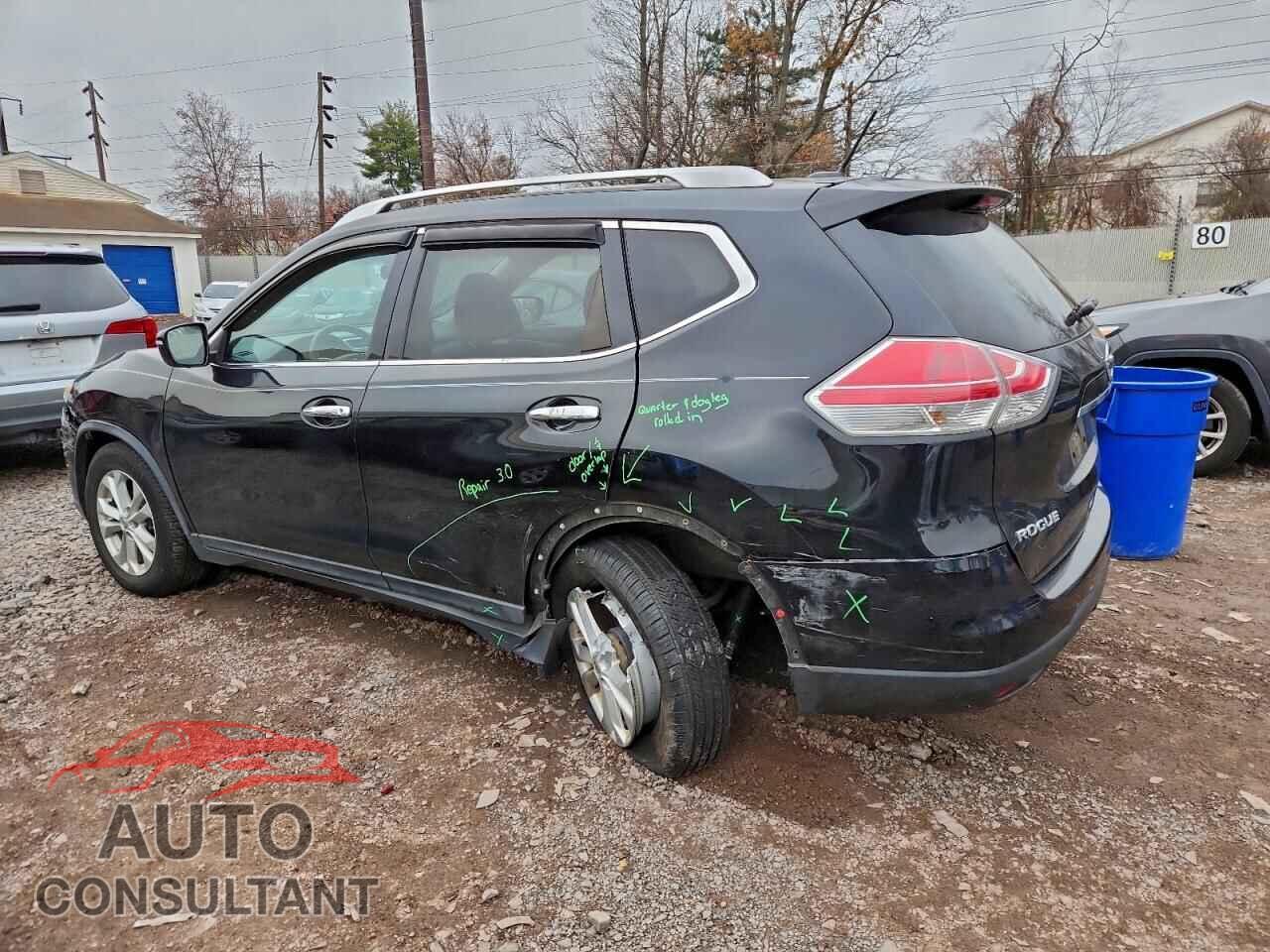 NISSAN ROGUE 2015 - KNMAT2MV8FP521397