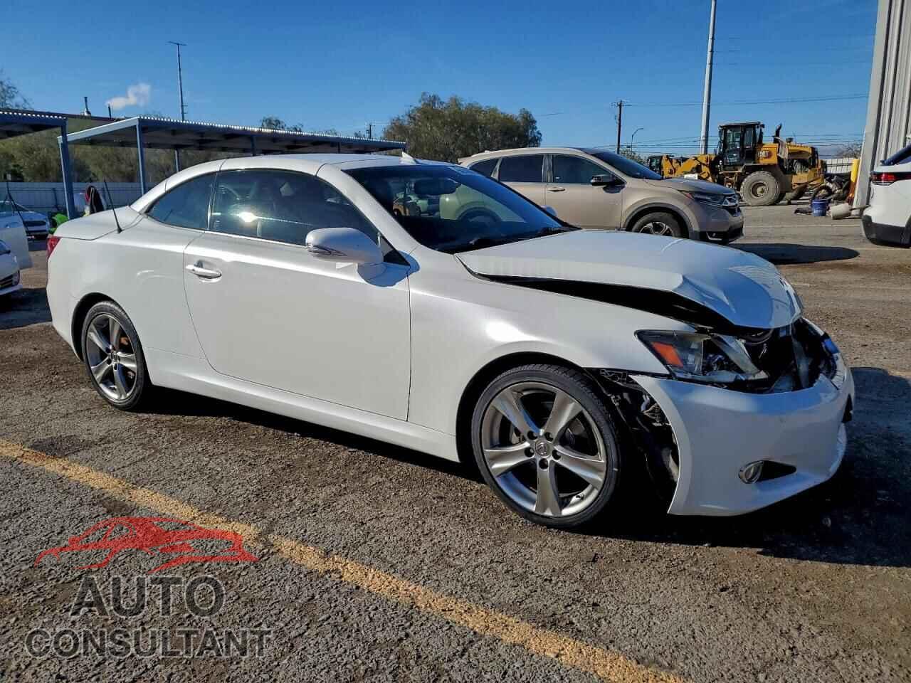 LEXUS IS 2012 - JTHFF2C27C2524187