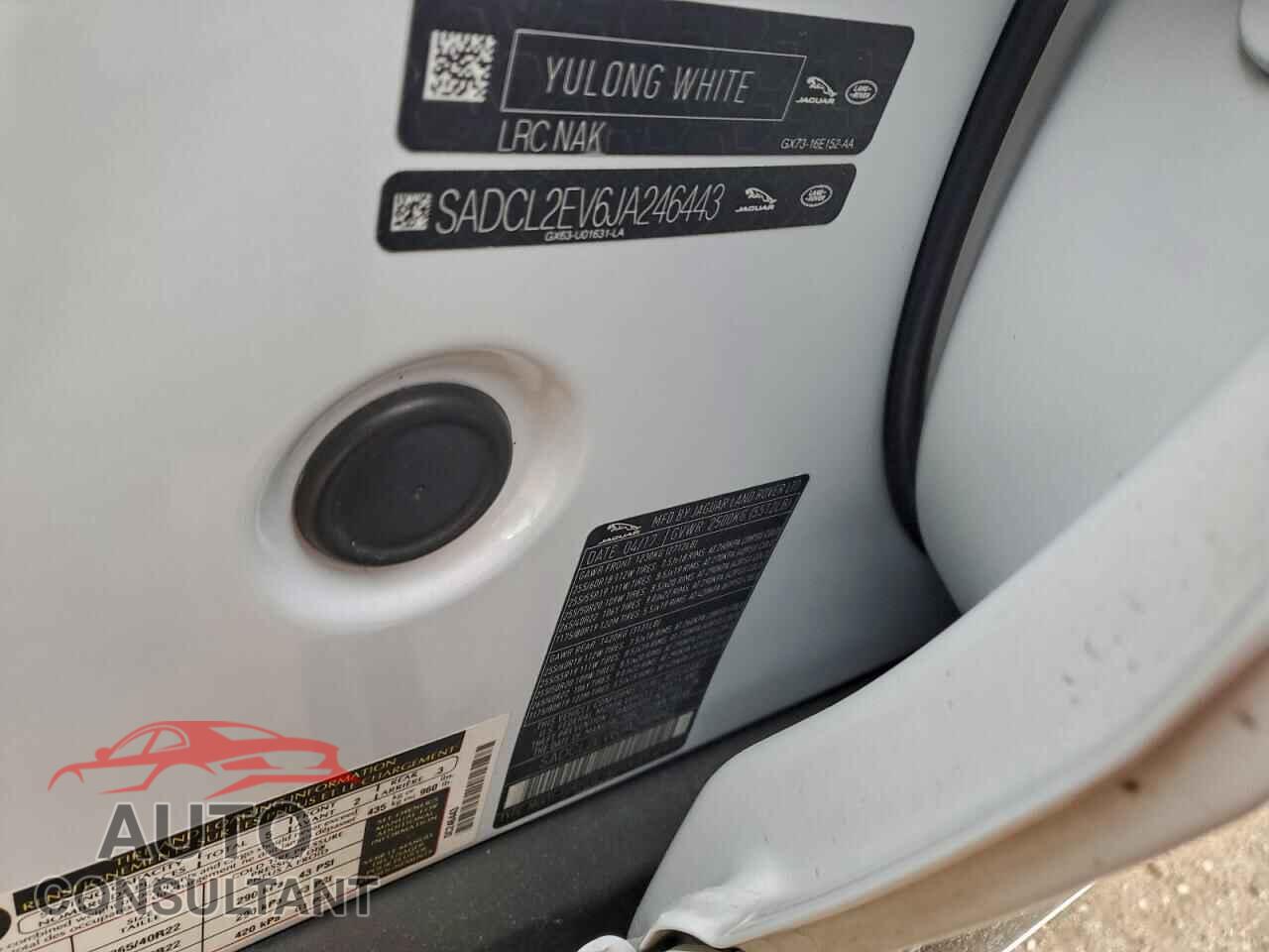 JAGUAR F-PACE 2018 - SADCL2EV6JA246443