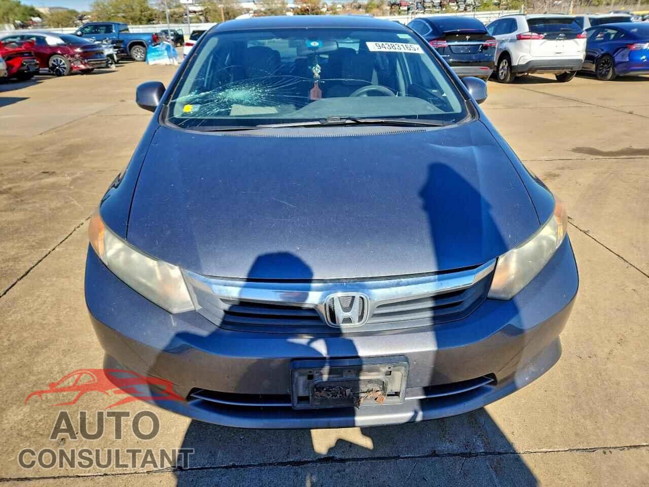 HONDA CIVIC 2012 - 19XFB2F52CE110062