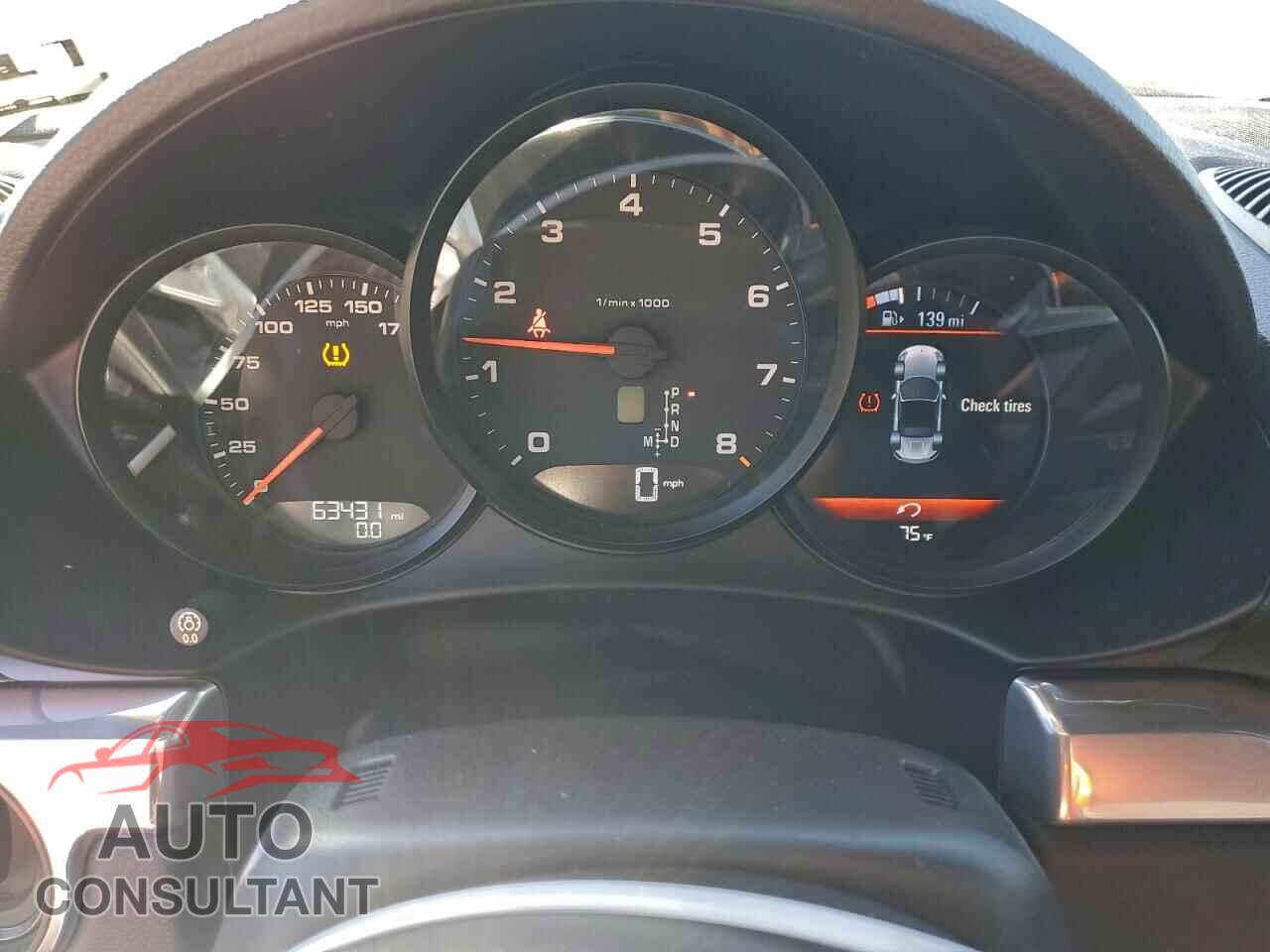 PORSCHE BOXSTER 2017 - WP0CA2A80HS221950