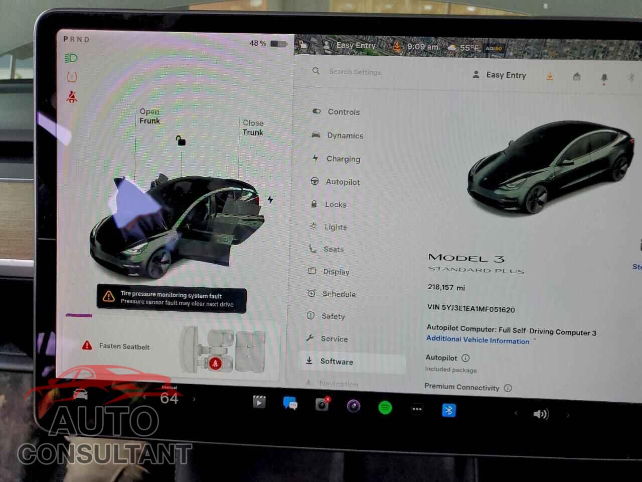 TESLA MODEL 3 2021 - 5YJ3E1EA1MF051620