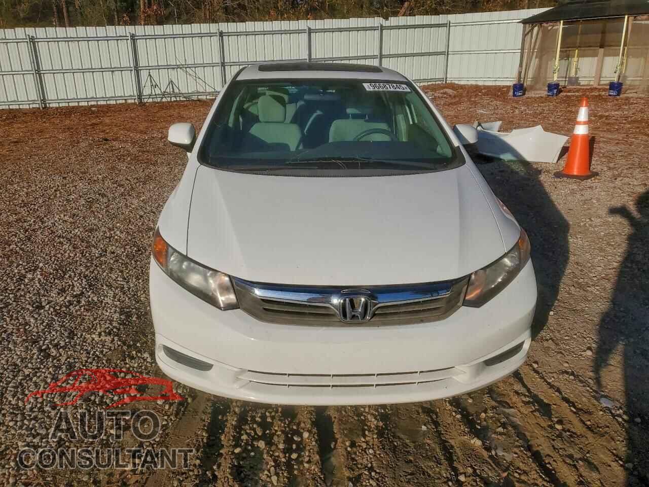 HONDA CIVIC 2012 - 19XFB2F83CE041456