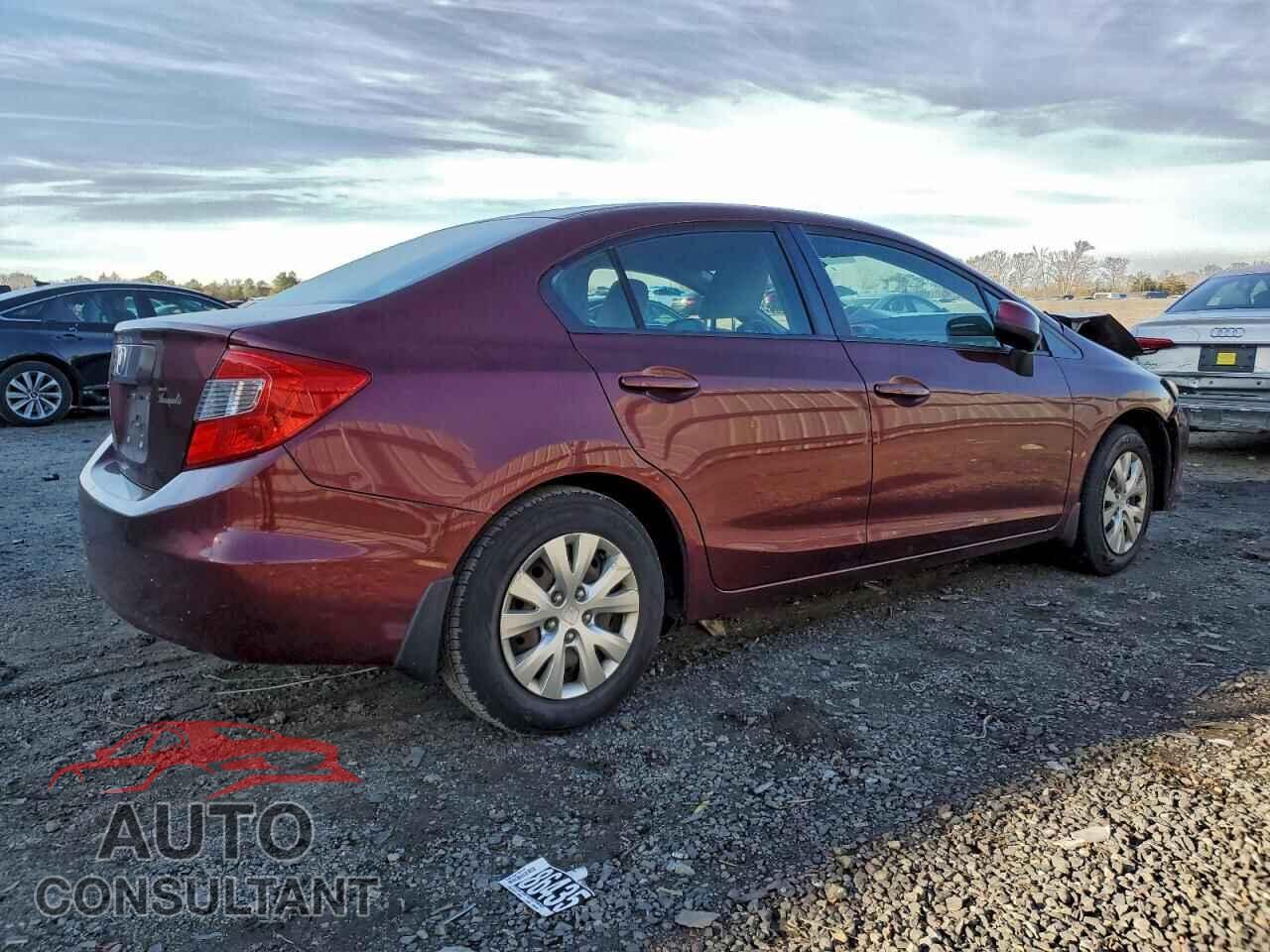HONDA CIVIC 2012 - 2HGFB2F50CH502611