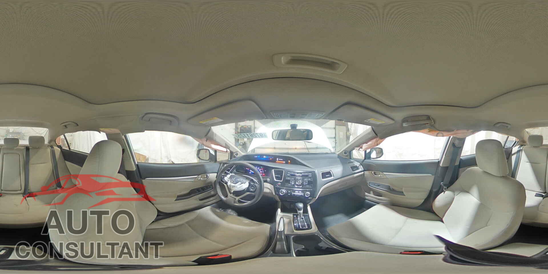 HONDA CIVIC 2013 - 19XFB2F85DE244415