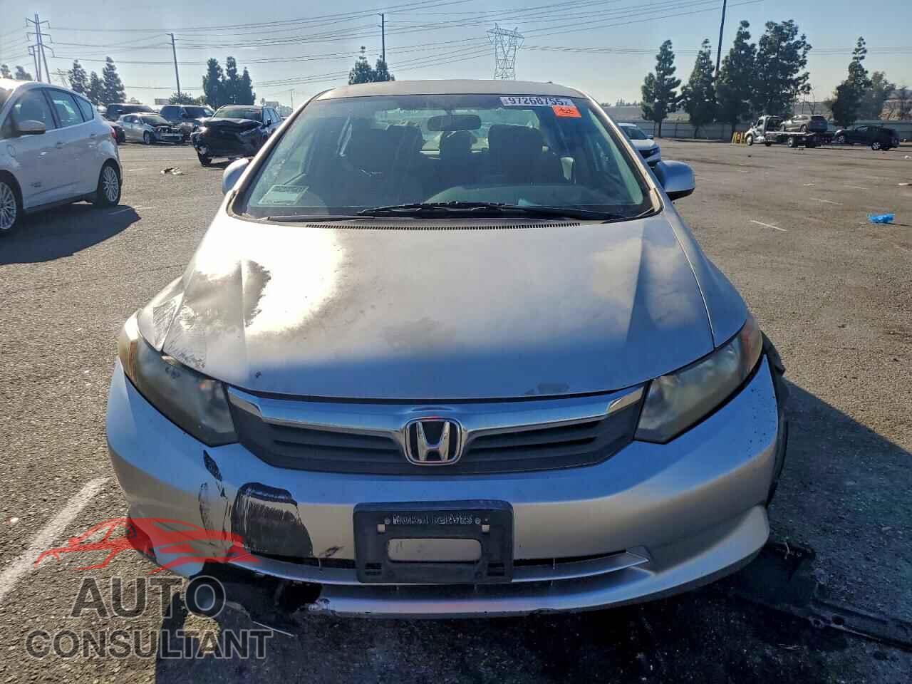 HONDA CIVIC 2012 - 2HGFB2F54CH328364