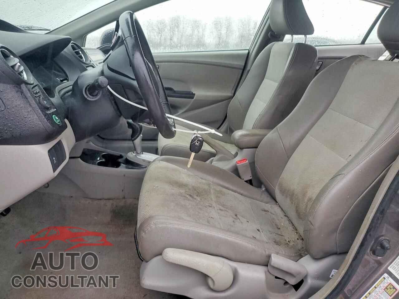HONDA INSIGHT 2012 - JHMZE2H7XCS002187
