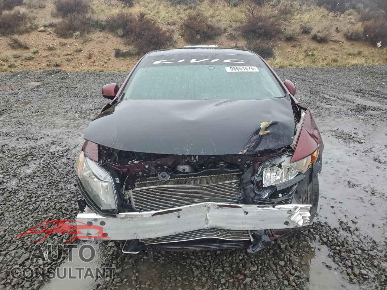 HONDA CIVIC 2012 - 2HGFB2F52CH543550