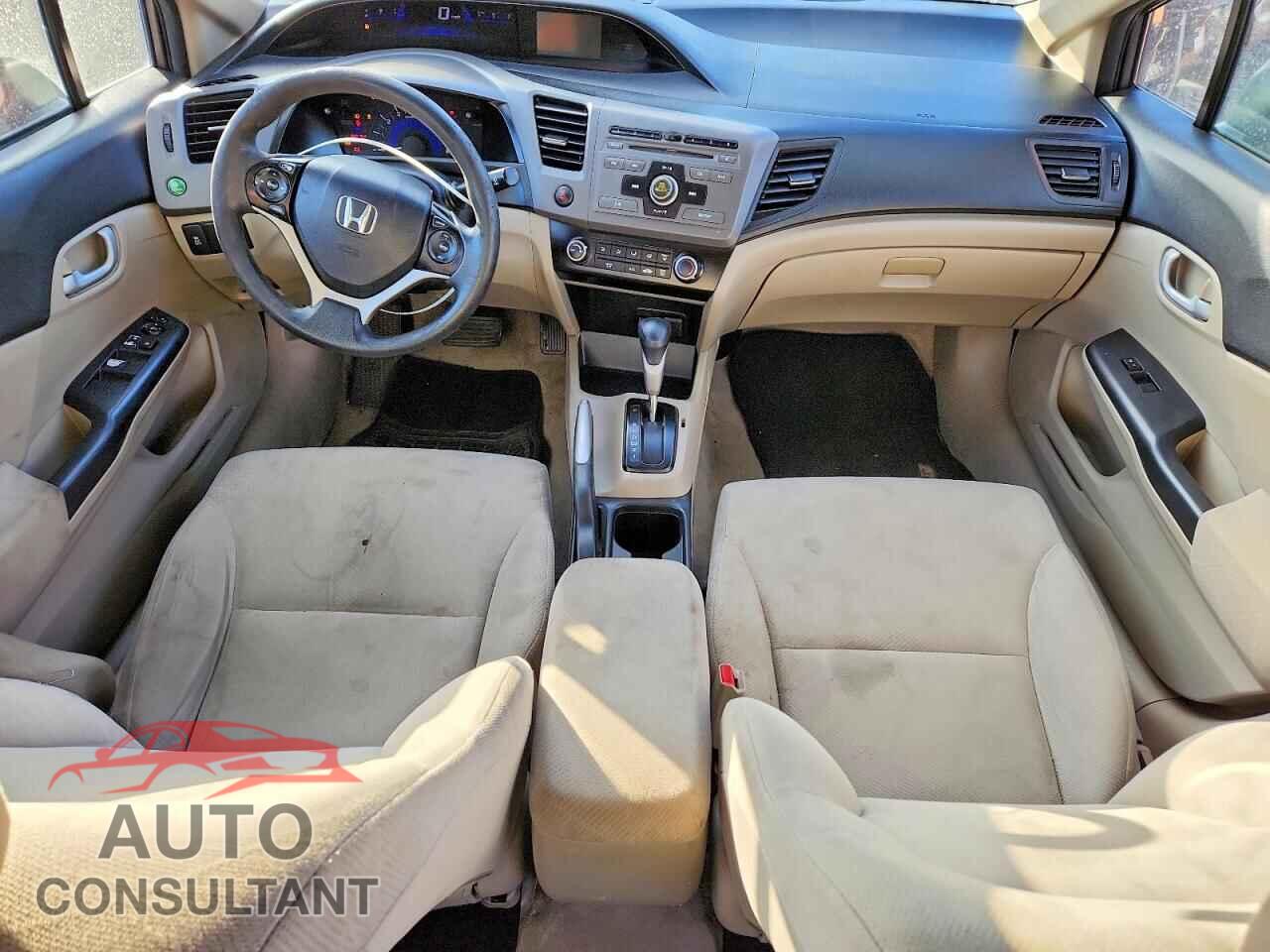 HONDA CIVIC 2012 - 19XFB2F58CE327406