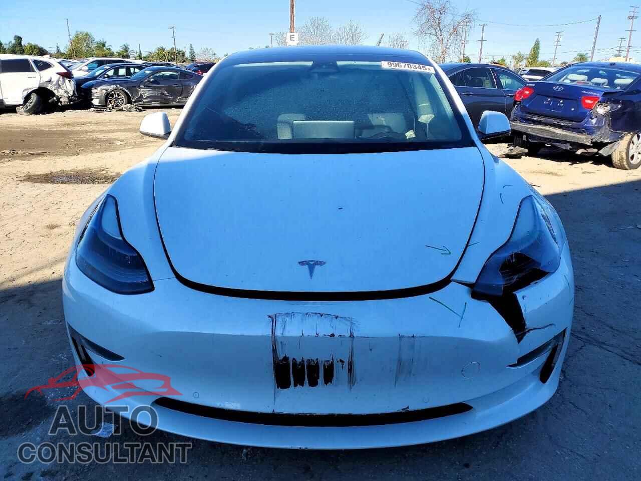 TESLA MODEL 3 2022 - 5YJ3E1EB2NF237791