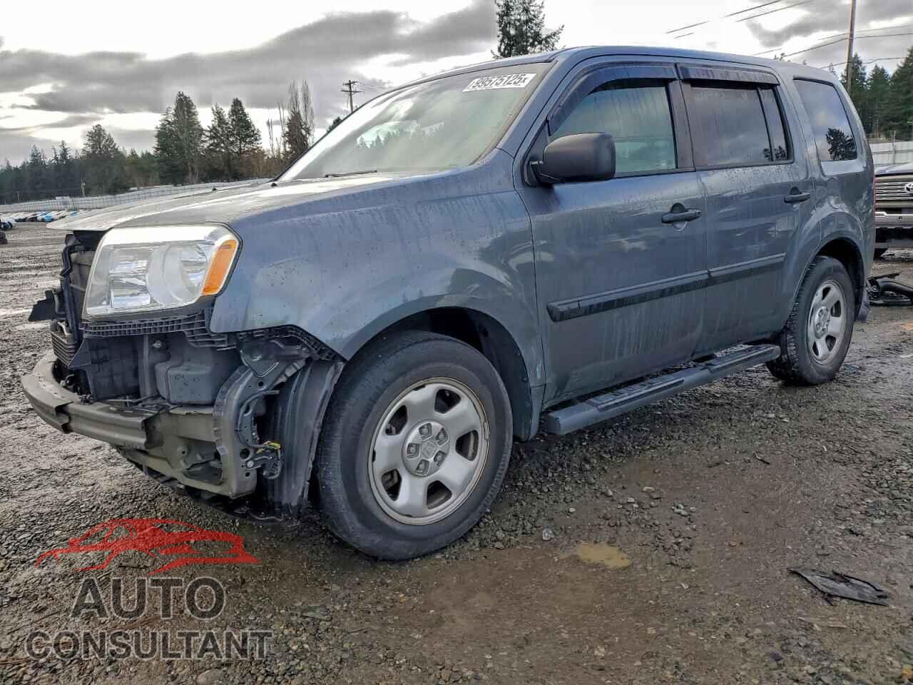 HONDA PILOT 2012 - 5FNYF4H21CB014509
