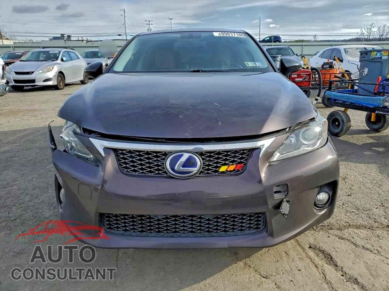 LEXUS CT 200 2012 - JTHKD5BH4C2109968