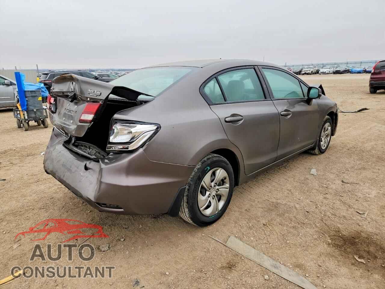 HONDA CIVIC 2013 - 2HGFB2F53DH587669