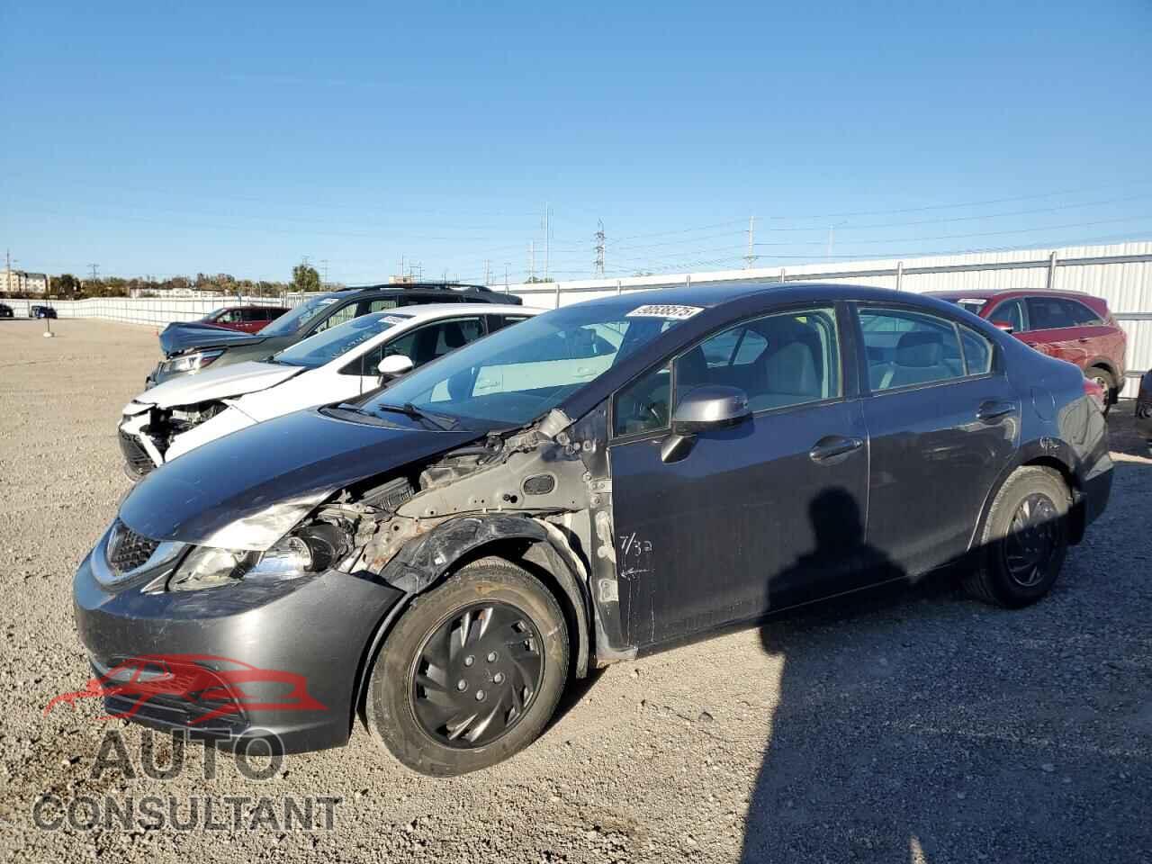 HONDA CIVIC 2013 - 19XFB2F57DE099514