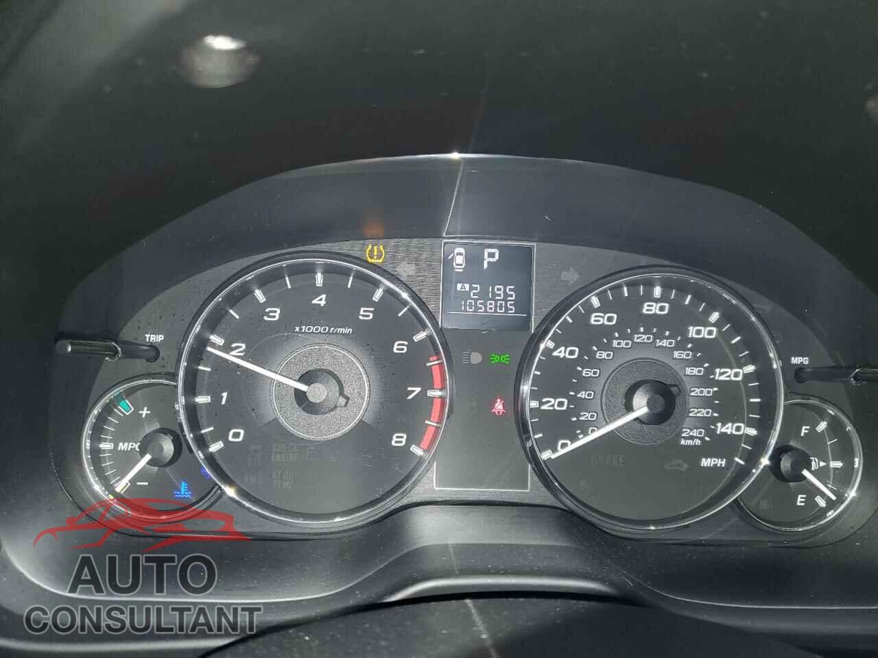 SUBARU LEGACY 2012 - 4S3BMBA68C3041765