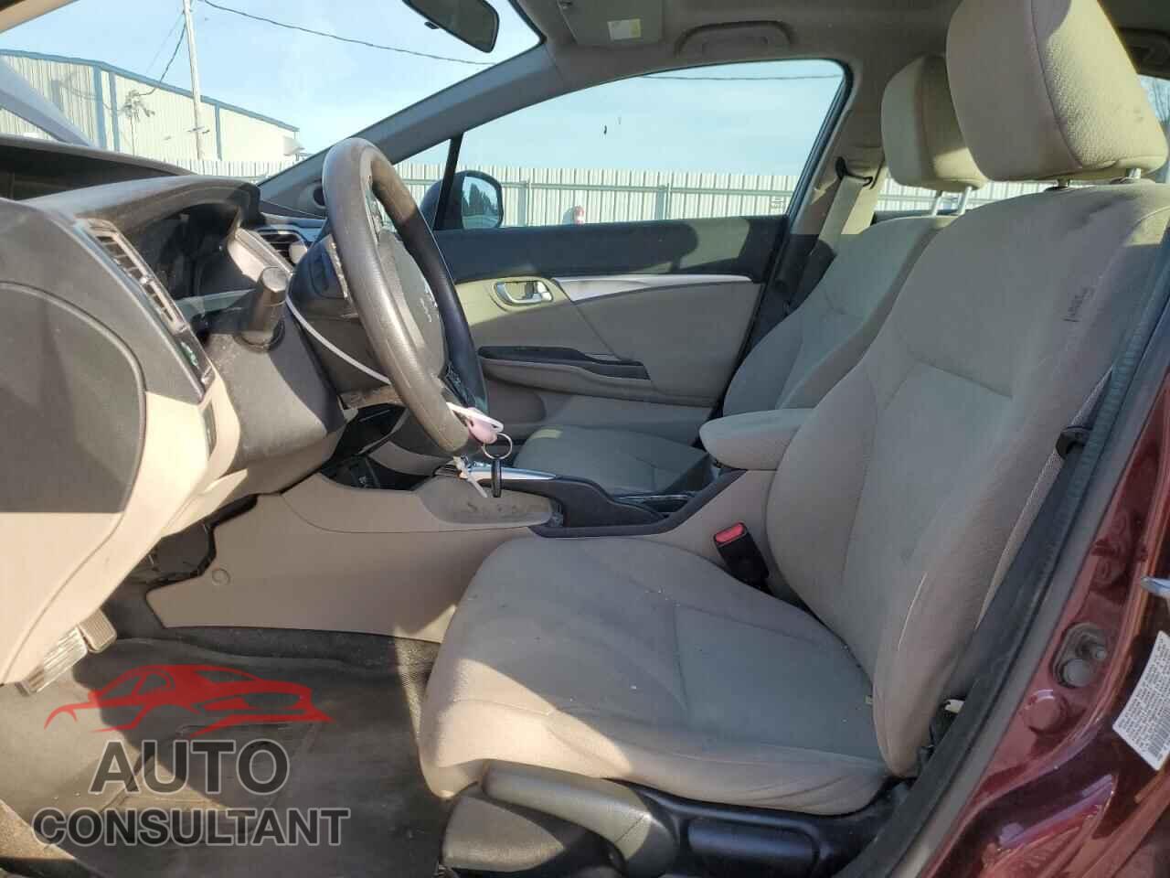 HONDA CIVIC 2013 - 19XFB2F85DE055778
