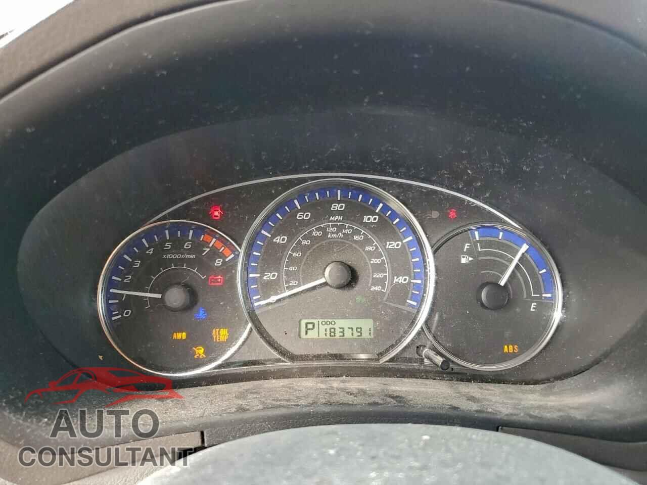 SUBARU FORESTER 2010 - JF2SH6FC4AH796830