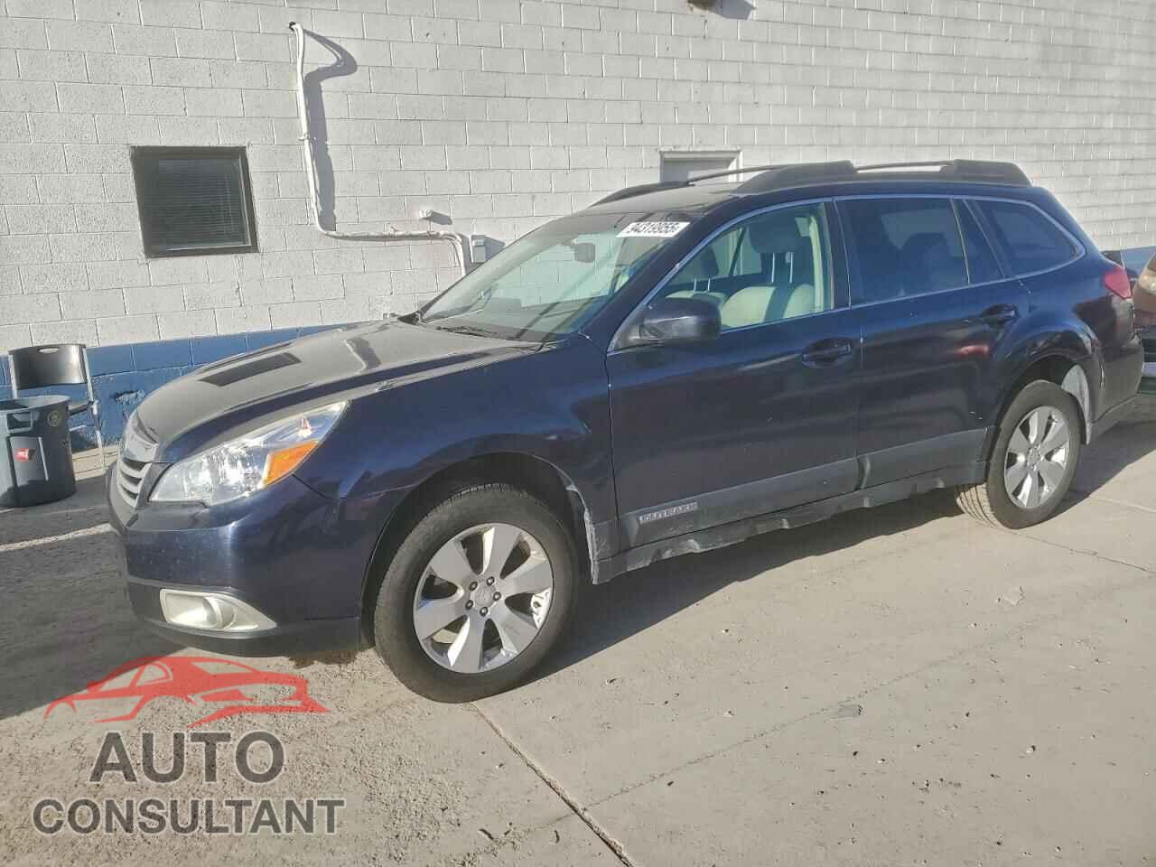 SUBARU OUTBACK 2012 - 4S4BRBCC2C3204555
