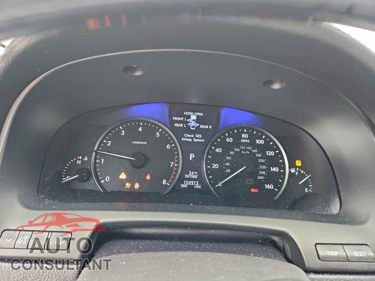 LEXUS LS460 2013 - JTHGL5EF4D5048138