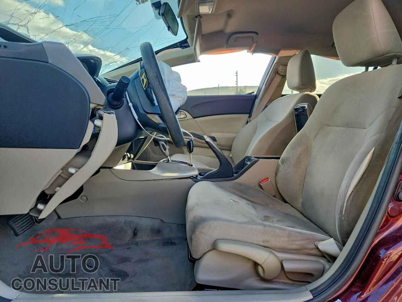 HONDA CIVIC 2012 - 2HGFB2F52CH507776