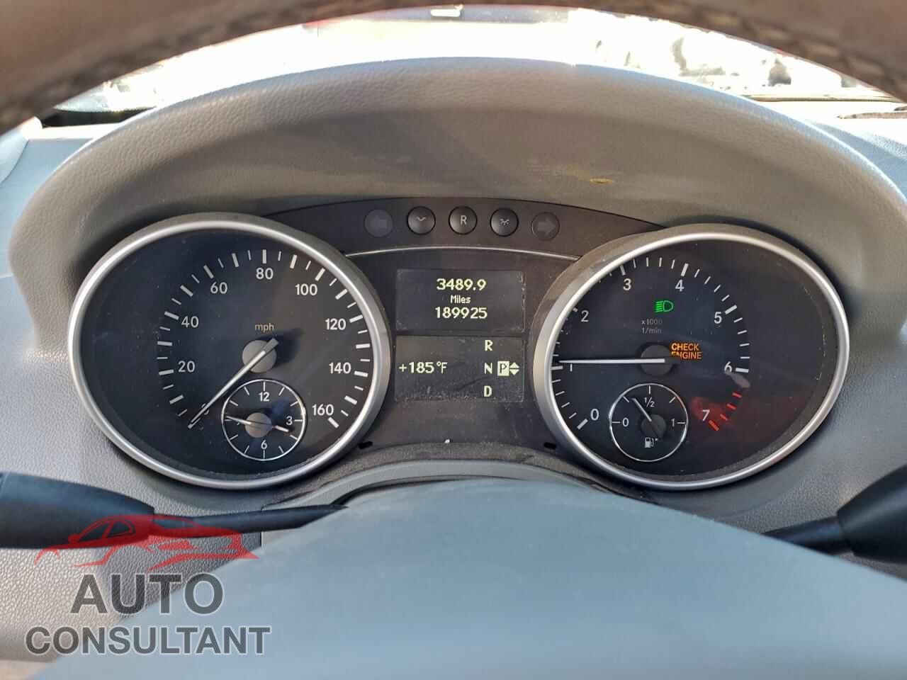 MERCEDES-BENZ M-CLASS 2011 - 4JGBB8GB6BA696476