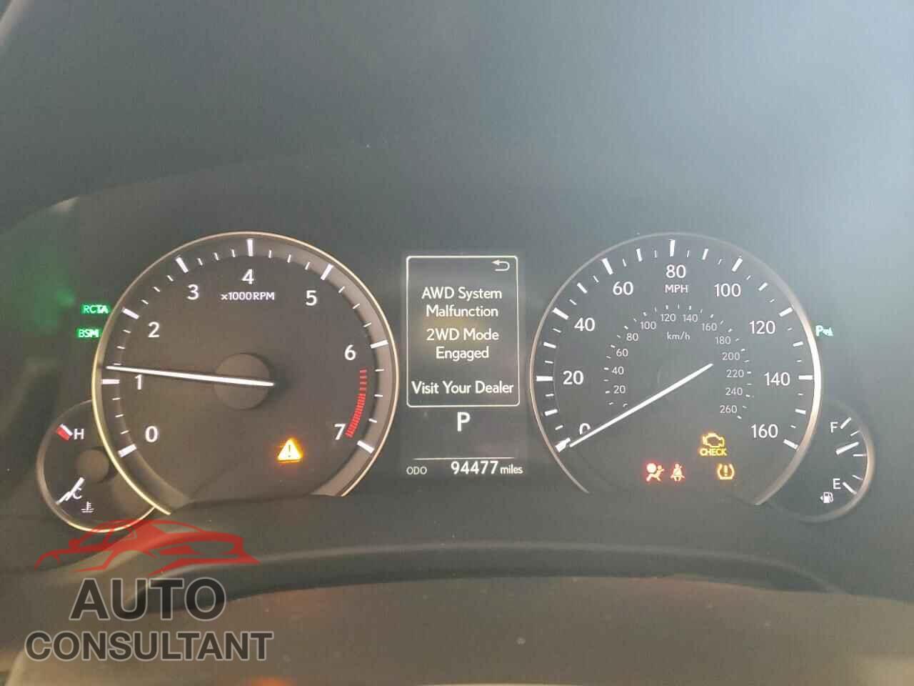 LEXUS RX350 2017 - 2T2BZMCA6HC114785