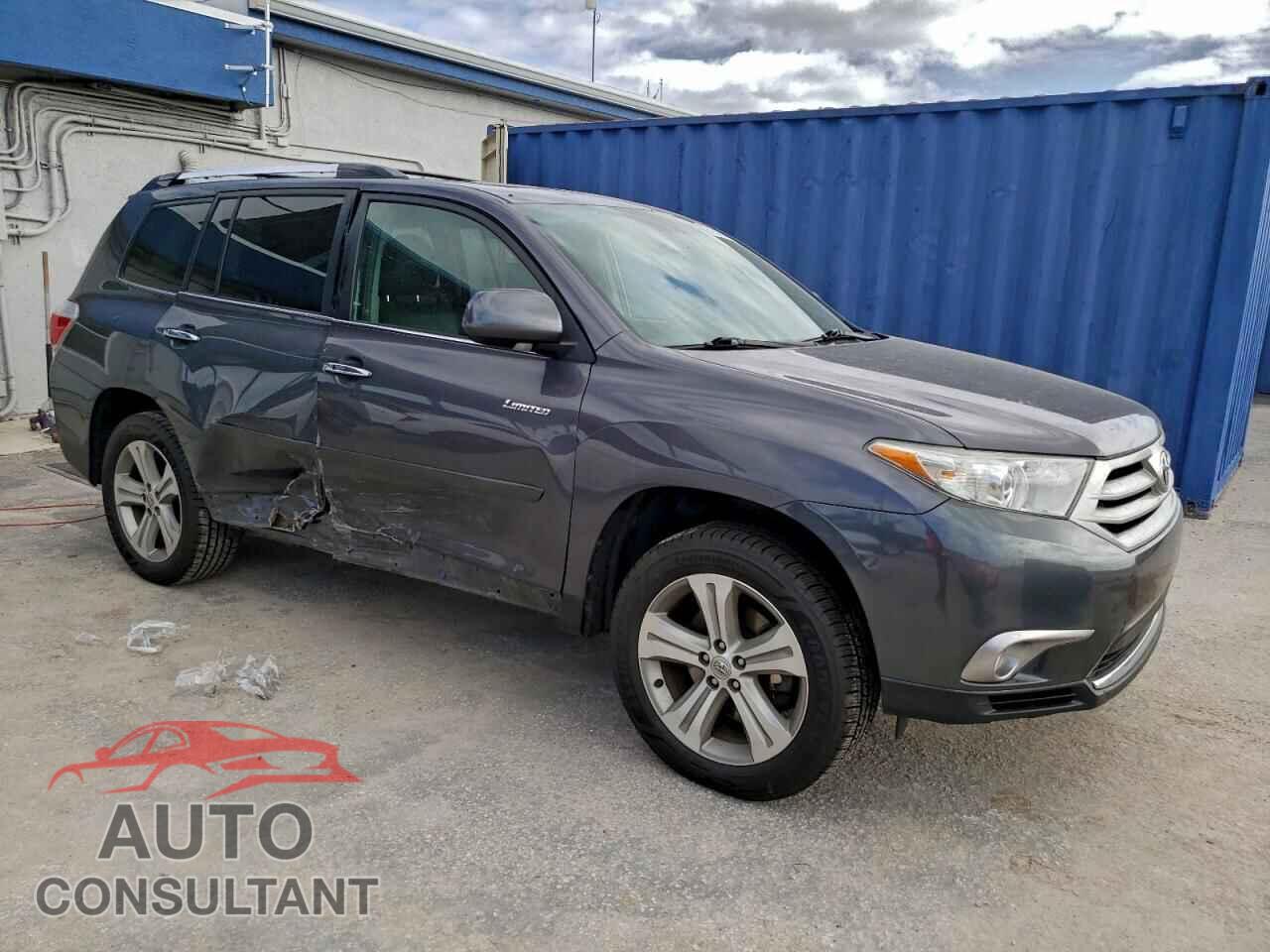 TOYOTA HIGHLANDER 2012 - 5TDDK3EH3CS164940