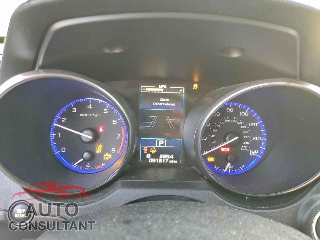 SUBARU OUTBACK 2015 - 4S4BSENC4F3327460