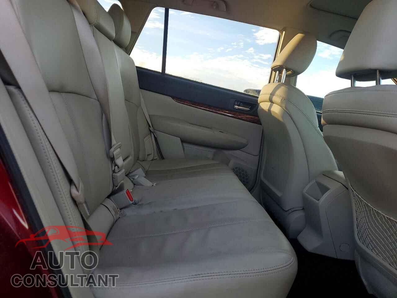 SUBARU OUTBACK 2011 - 4S4BRCLC3B3369941