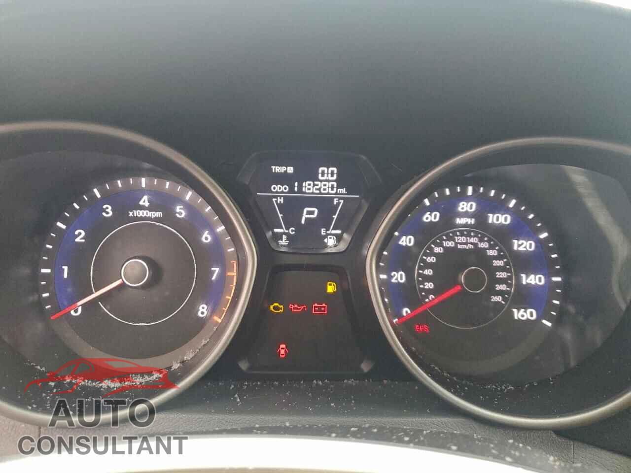 HYUNDAI ELANTRA 2013 - 5NPDH4AE2DH348841