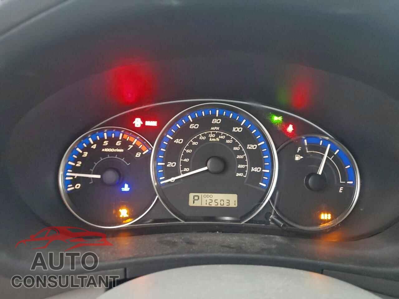 SUBARU FORESTER 2010 - JF2SH6BC0AH787127