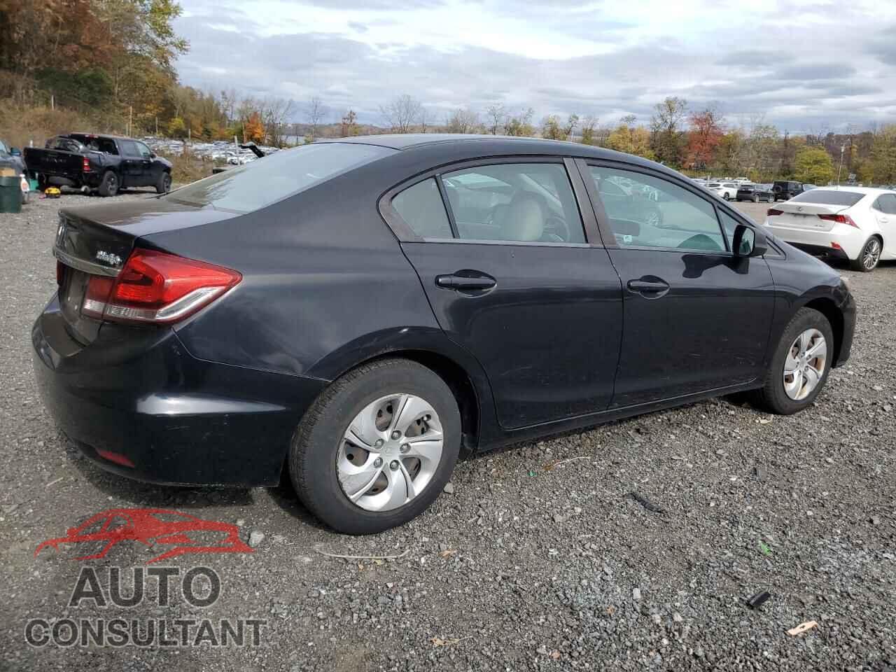 HONDA CIVIC 2013 - 2HGFB2F53DH594945