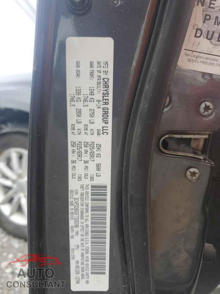 DODGE JOURNEY 2015 - 3C4PDDBG5FT526396