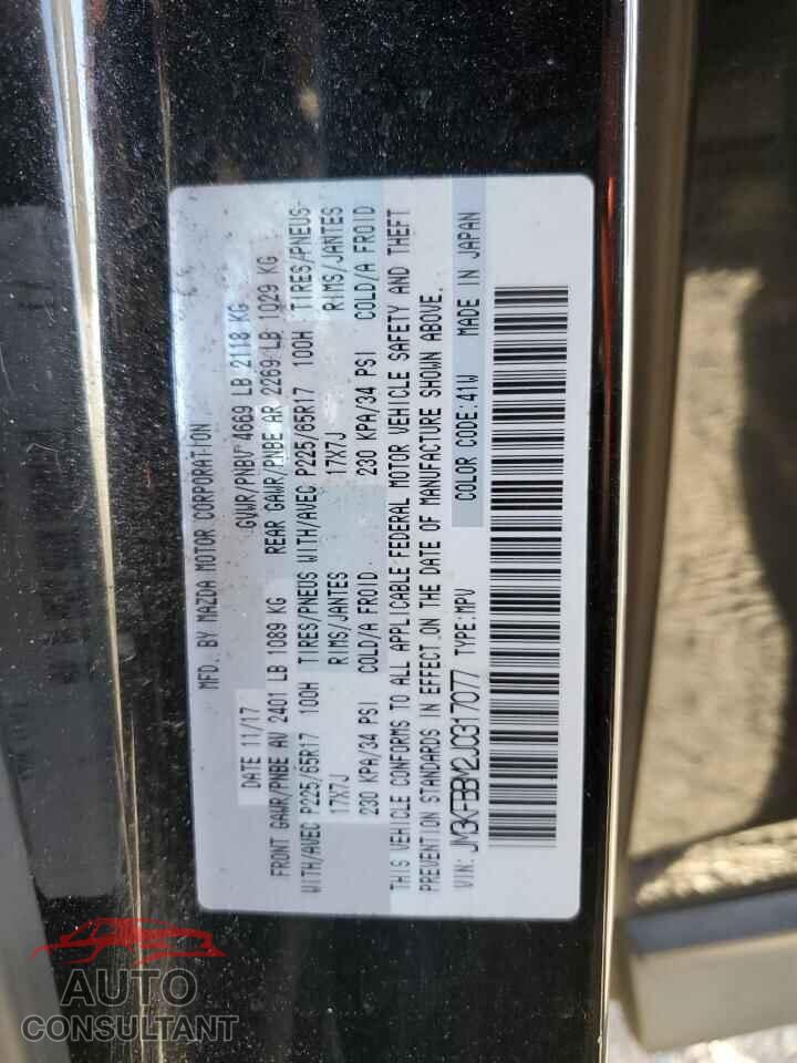 MAZDA CX-5 2018 - JM3KFBBM2J0317077