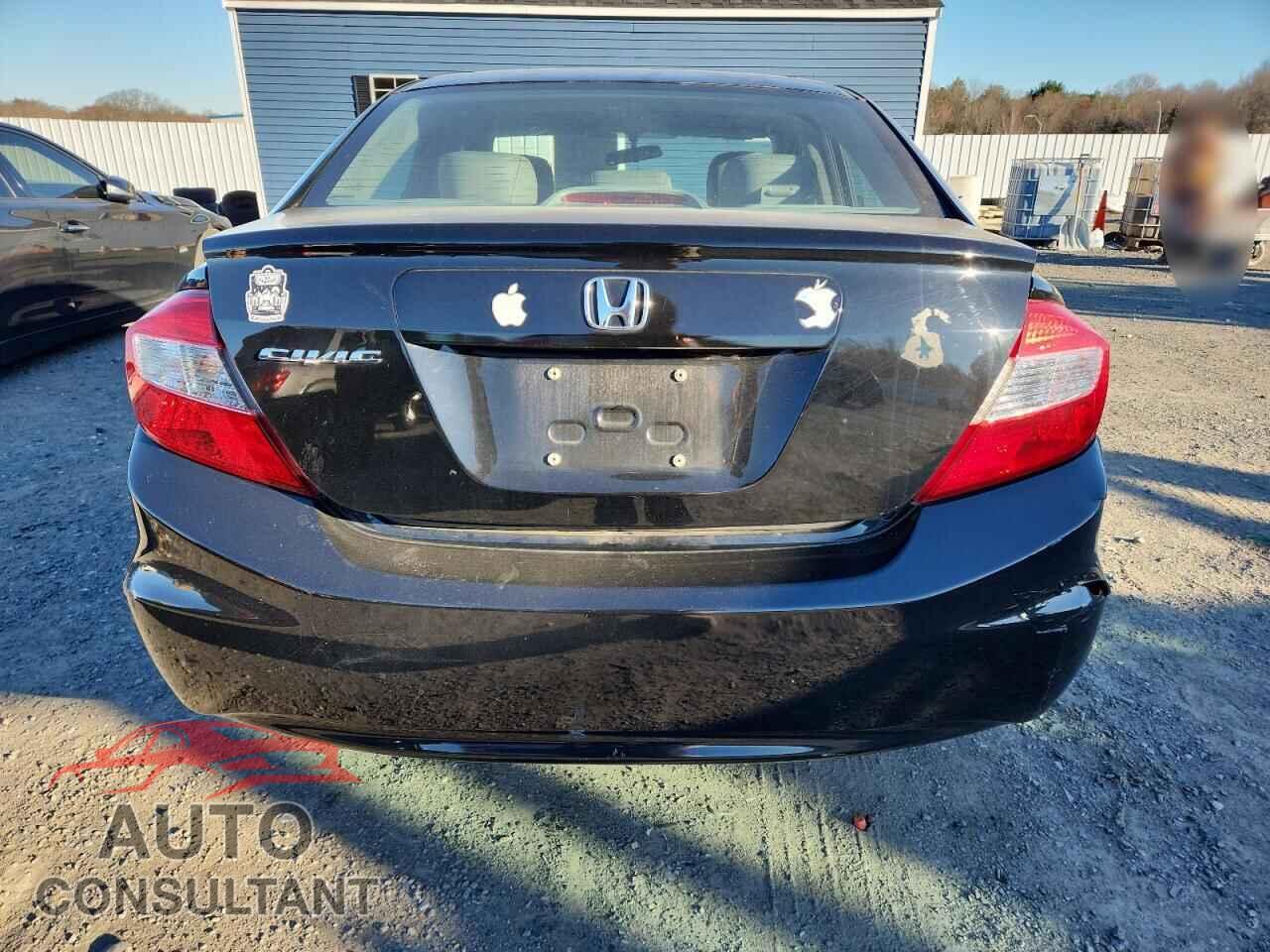 HONDA CIVIC 2012 - 2HGFB2F9XCH582048