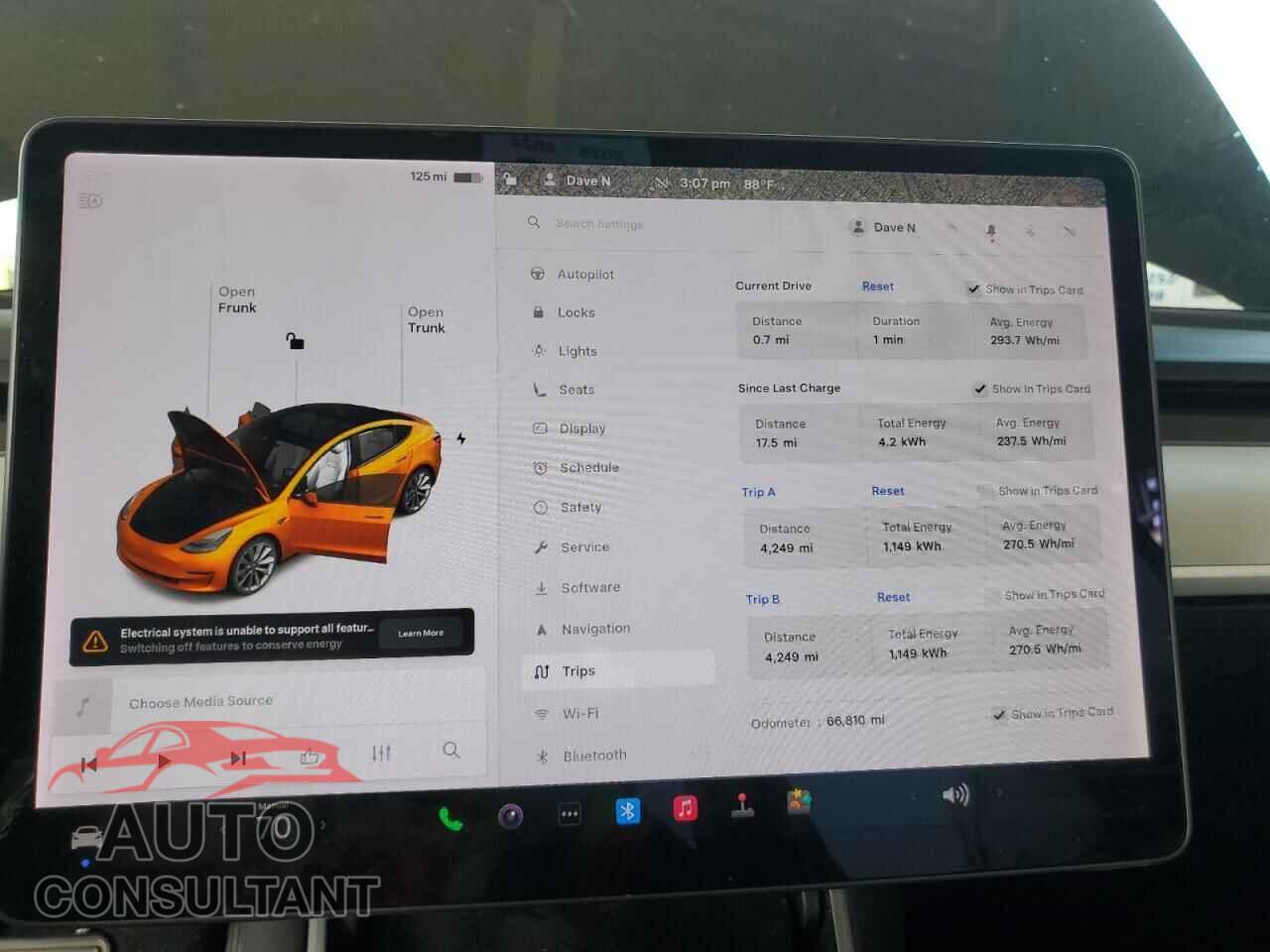 TESLA MODEL 3 2019 - 5YJ3E1EA2KF302268