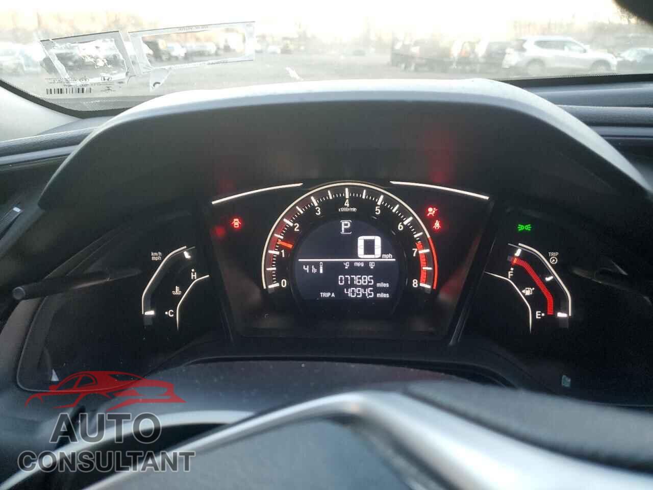 HONDA CIVIC 2017 - 19XFC2F55HE222309