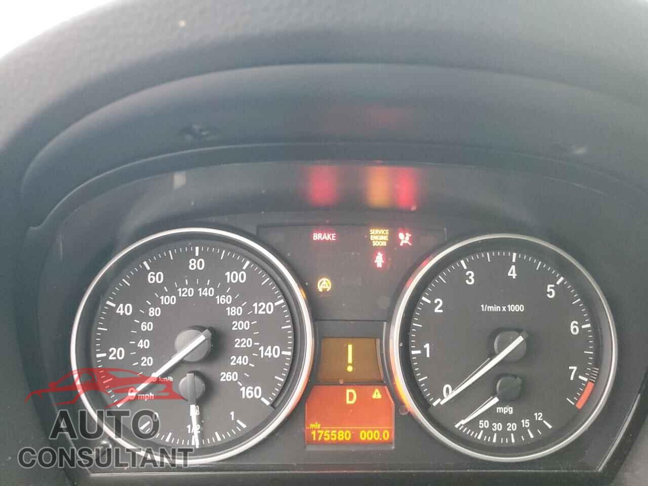 BMW 3 SERIES 2011 - WBAPH7C58BE675444
