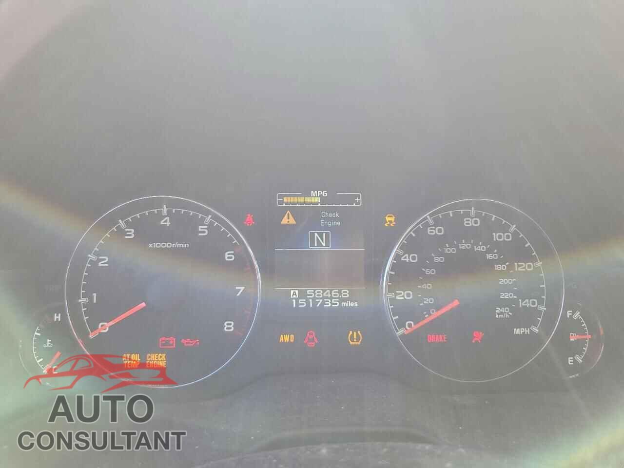 SUBARU OUTBACK 2014 - 4S4BRCLC4E3234861