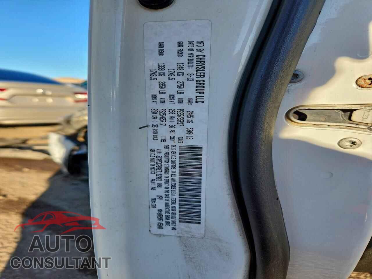 DODGE JOURNEY 2014 - 3C4PDCAB4ET112461