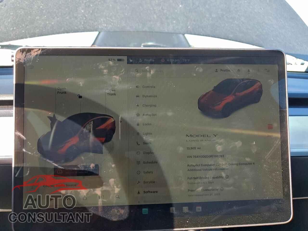 TESLA MODEL Y 2024 - 7SAYGDED0RF196783