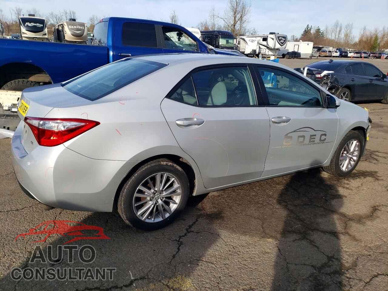 TOYOTA COROLLA 2015 - 2T1BURHE2FC336958