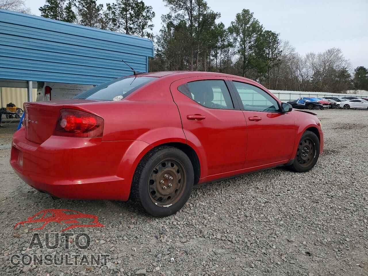 DODGE AVENGER 2013 - 1C3CDZAB2DN730205