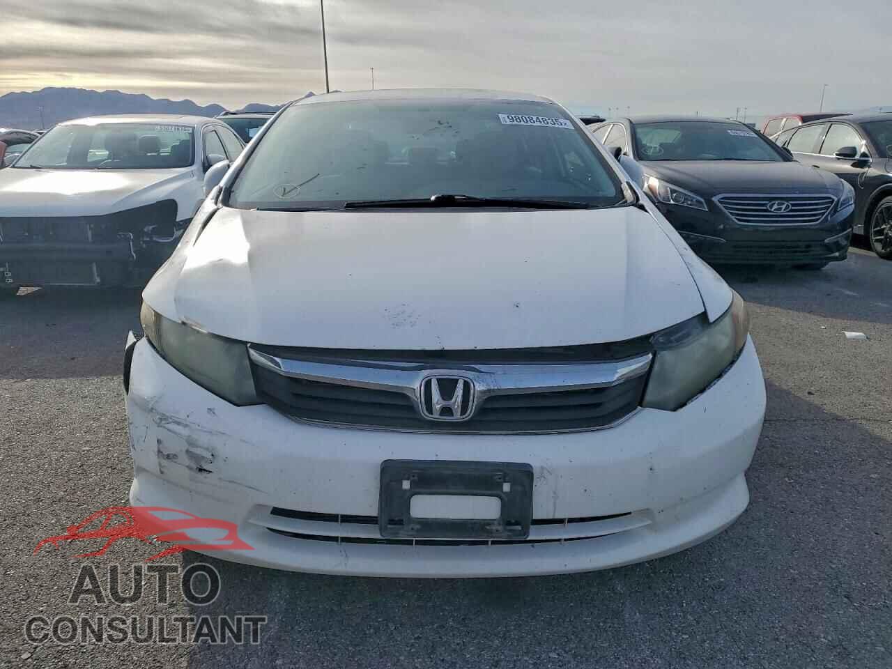 HONDA CIVIC 2012 - 2HGFB2F54CH611394