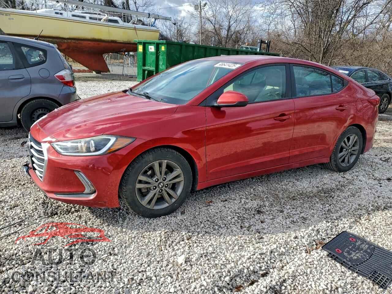 HYUNDAI ELANTRA 2017 - 5NPD84LF3HH024356