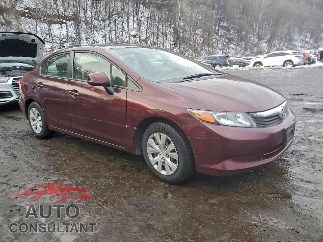 HONDA CIVIC 2012 - 2HGFB2F50CH603566