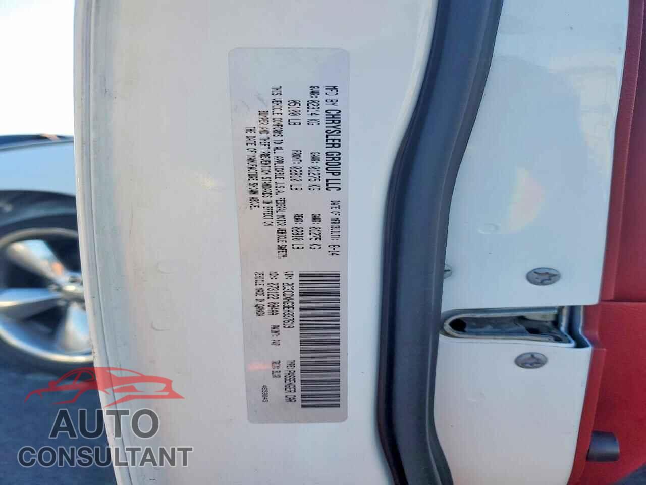 DODGE CHARGER 2014 - 2C3CDXHG3EH337619
