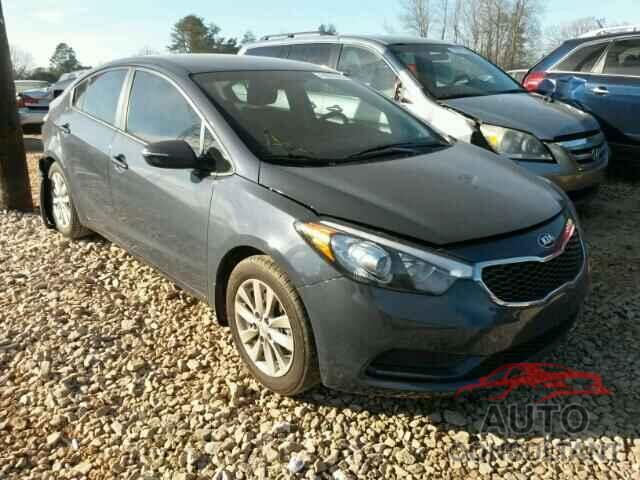 KIA FORTE 2016 - KNAFX4A69G5470408